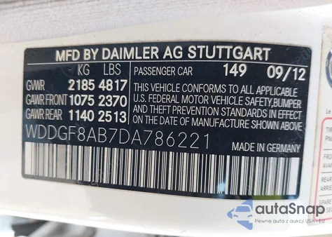 2013 Mercedes-Benz C 300 Luxury 4Matic from USA, damaged, VIN WDDGF8AB7DA786221